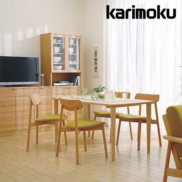 カリモク 食堂椅子 CD40モデル 平織布地 CD4005 CD4025 ダイニングチェア プレミア...