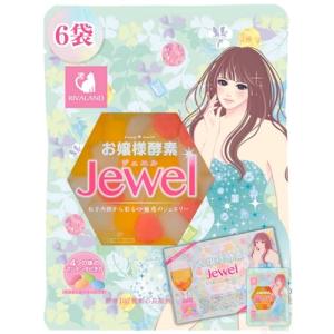 リバランド お嬢様酵素Jewel 6袋 化粧箱 ストロー付｜nina-style