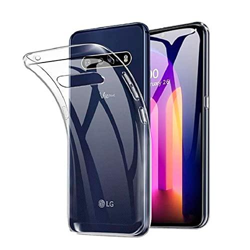 For LG V60 ThinQ 5G ケース クリア TPU ケース カバー スマホケース TPU...