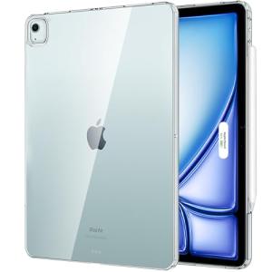 MoKo iPad Air 13インチ 2024 ケース iPad Pro 12.9 2022/2021 ケース 13インチiPad AirM2 ケース iPad Pro 12.9 第5/6世代 専用クリアケース TPU製｜nina-style