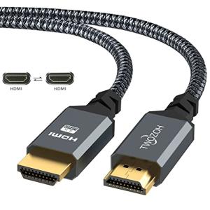 HDMI ケーブル 0.3M, Twozoh HDMI 2.0 4K/60Hz 2160p 1080p 3D HDCP 2.2 ARC 規格, 編組ナイロン, Nintendo Switch、PS5、PS3、PS4、PC、プロジェク｜nina-style