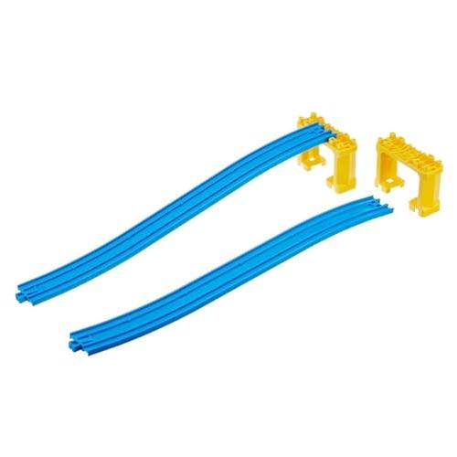 タカラトミーTAKARA TOMY プラレール ニュー坂レール2本入・ブロック橋脚2個付 R-06