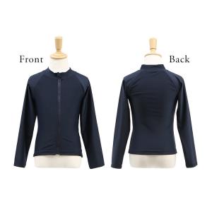 ラッシュガード キッズ 長袖 学校用 男の子 ...の詳細画像4