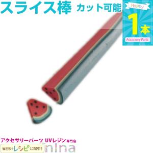 フルーツスライス棒 スイカ スライス棒 レジン アクセサリー DIY レジン用パーツ レジン用品 素材 入れ物