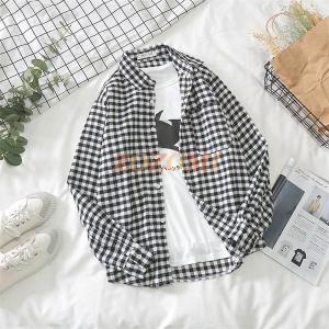 白黒チェックシャツの商品一覧 通販 Yahoo ショッピング