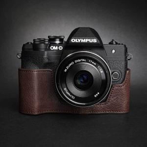 OM-D OLYMPUS E-M10 Mark IV用 レザー ケース Volcano TP Original