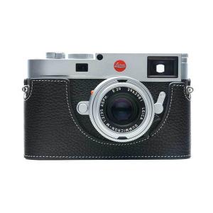 TP Original Leica M11 専用 レザー カメラケース Black ブラック おしゃれ 本革 牛革 速写ケース 底面開閉 TB06M11-BK