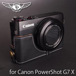 PowerShot Canon G7 X 専用 レザー ケース Brown TP Original カメラ