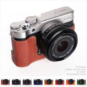 TP Original Leather Camera Body Case for FUJIFILM X-A10 おしゃれ 本革 カメラケース 8colors｜nineselect