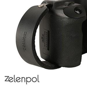 zelenpol ゼレンポル DSLR HAND STRAP MTB おしゃれ 本革ハンドストラップ カメラグリップ matt black マットブラック｜nineselect