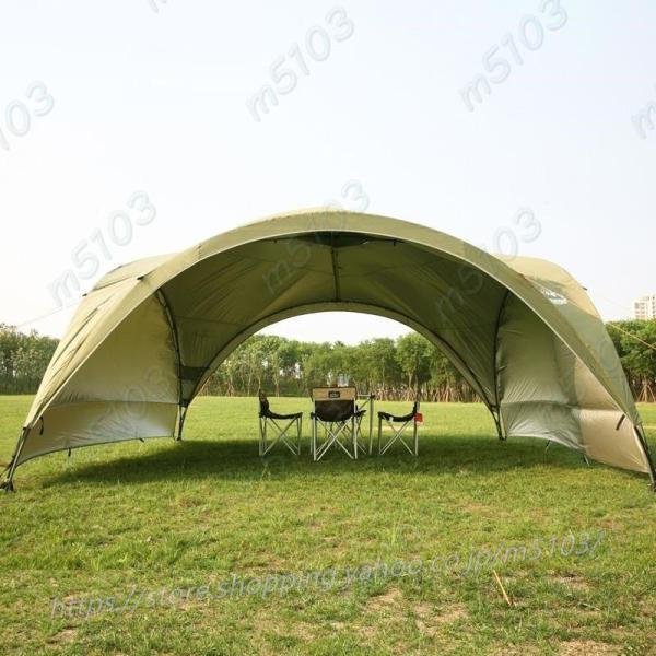 大型シェルタータープ 屋外 超大型 キャンプテント キャノピー 紫外線カット ガゼボ テント
