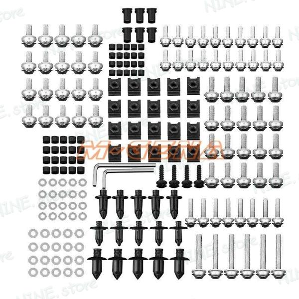 186 個オートバイアクセサリーアルミフェアリングボルトねじ Bmw R1200S R1200ST ...