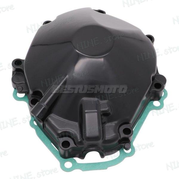 ステータエンジンカバー w/ガスケット 左 エンジンステータ カバー クランク ケース スズキ GS...