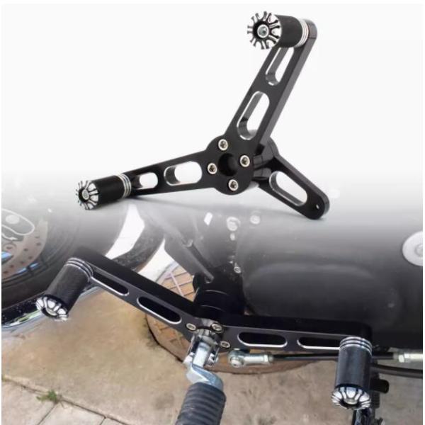 互換品 ハーレー スポーツスター シーソーペダル/シフトアーム/シフター フォワードコントロール 2...