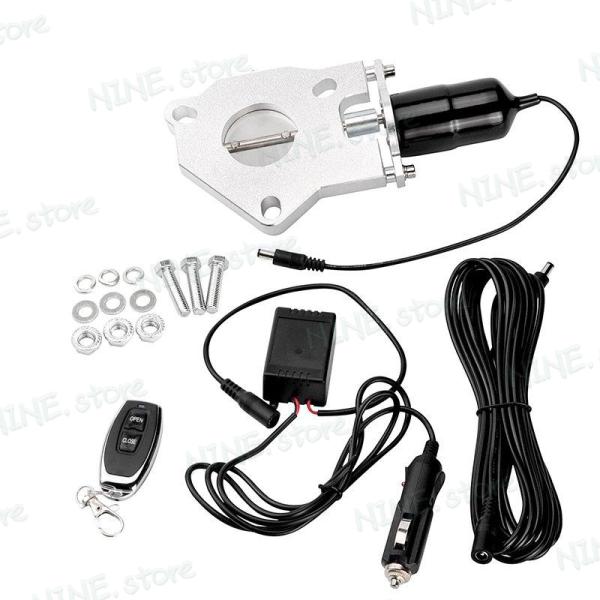 電動排気カットアウトキット ギア駆動モーター リモコン Espeeder 2.0' 2.25' 2....