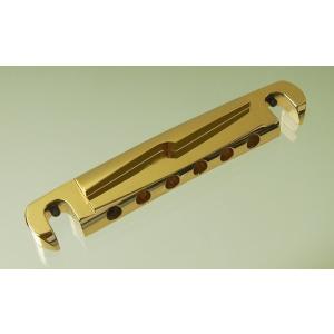 ABM/ABM3021G　ラップアラウンドブリッジ ゴールド ベルブラス製 / ギターパーツ ブリッ...