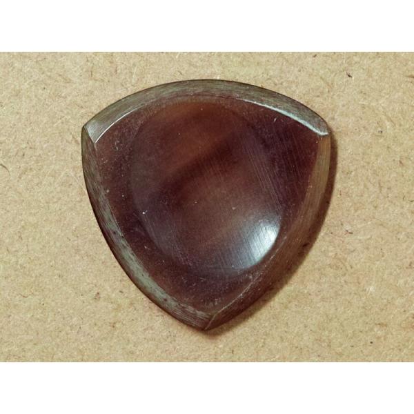 牛の蹄で作られた天然素材の トライアングル ピック 3mm / Animals Pedal Wild...