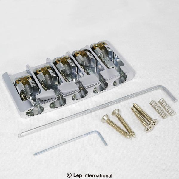 ABM/ABM3705C17 MkII　5弦ベース用 ベルブラスブリッジ 弦間17mm クローム /...