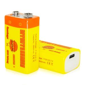 Effects Bakery　Cheeseburger RE9V Battery　 / 充電して何度も使える9Vバッテリー