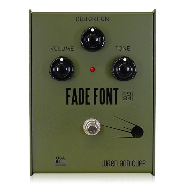 Wren and Cuff　FADE FONT　/ ファズ ヴィンテージマフ ギター エフェクター