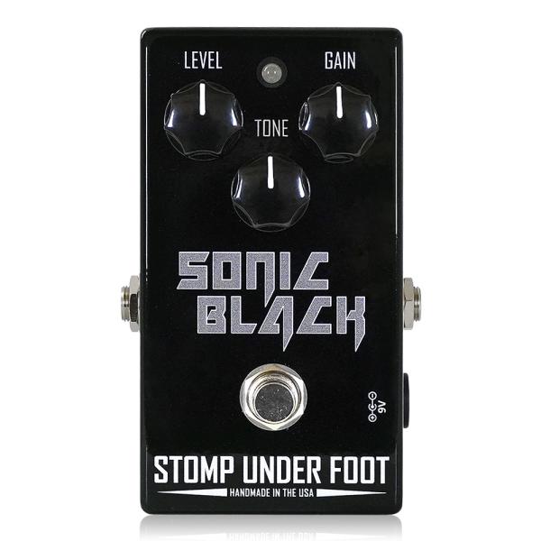 Stomp Under Foot　SONIC BLACK　/ ディストーション ギター ペダル エフ...