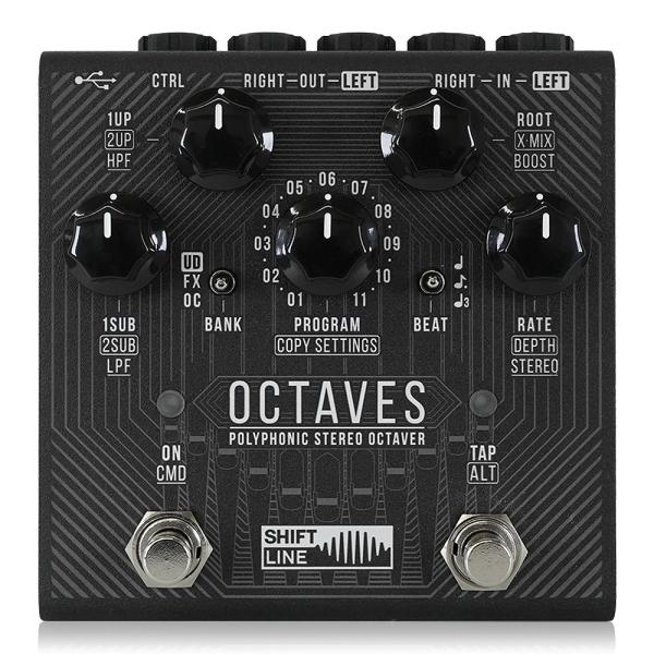 Shift Line - Octaves | オクターバー ギター ベース エフェクター