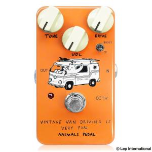 Animals Pedal Vintage Van Driving is Very Fun / a39919 オーバードライブペダル