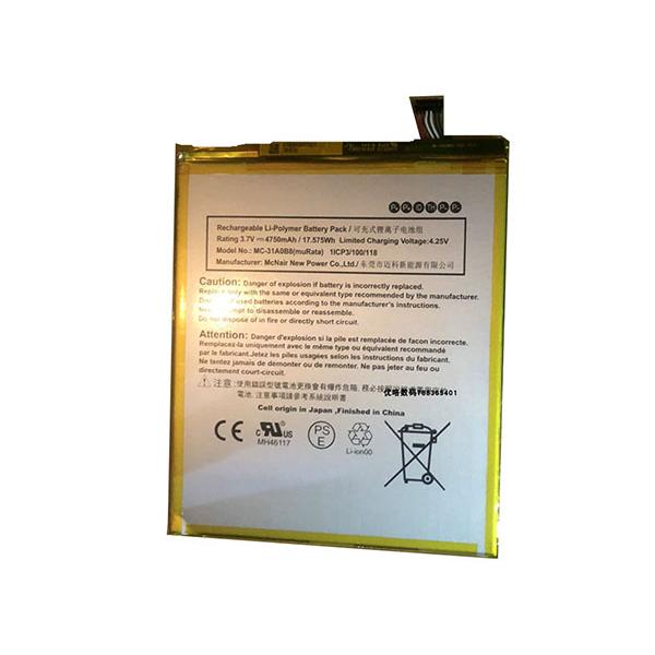 純正同等品 新品Amazon MC-31A0B8 適用する 携帯スマートフォン 修理交換内蔵バッテリ...