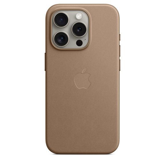 iPhone 15 Pro ファインウーブンケース - トープ MagSafe対応 / MT4J3F...