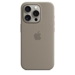 iPhone 15 Pro シリコーンケース - クレイ MagSafe対応 / MT1E3FE/A / アップル / 爆買並行輸入品