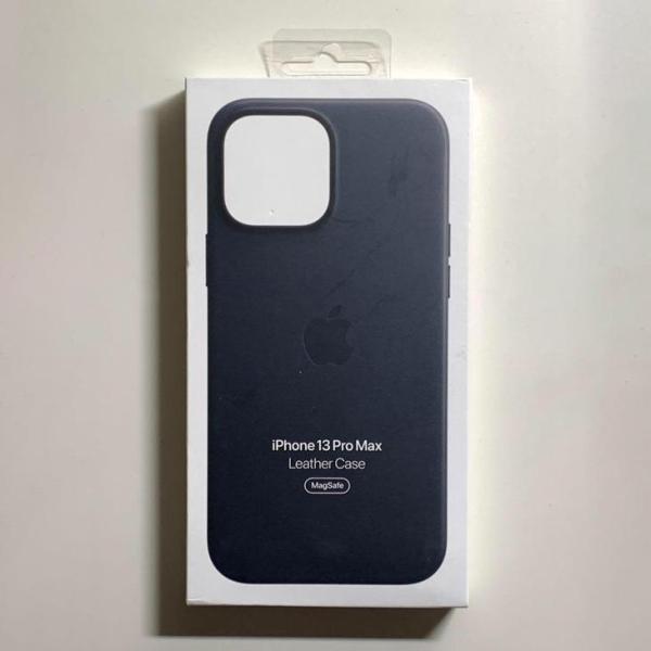 MagSafe対応 iPhone 13 Pro Maxレザーケース・ミッドナイト 新品
