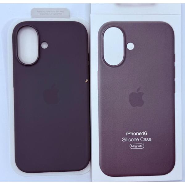 新品 iPhone16 シリコンケース ストーングレイ