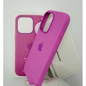 新品 iPhone16pro シリコンケース ピオニー