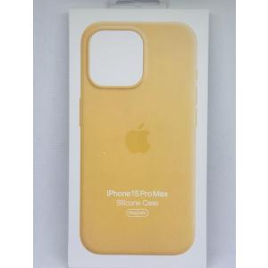 新品 iPhone15pro max シリコンケース サンシャイン