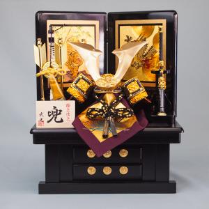 五月人形　兜飾り　竹麻呂作25号 五月人形 兜飾り 兜単品 竹麻呂作 剣聖兜 15号 本革金箔小桜 伝統的 子どもの日