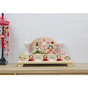 雛人形 ひな人形 おしゃれ ちりめん リュウコ...の詳細画像1