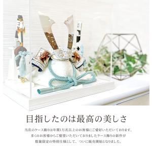 くすみカラーの五月人形 コンパクト ケース ブ...の詳細画像1