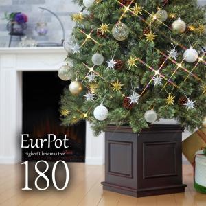 クリスマスツリー 180cm おしゃれ 北欧 高級 オーナメントセット ツリー ヌードツリー EurPot ベツレヘムの星 S