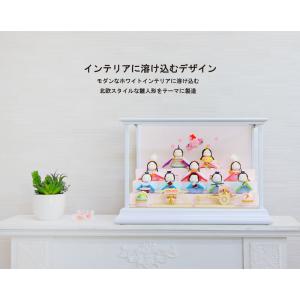 雛人形 ケースケース飾り コンパクト おしゃれ...の詳細画像2
