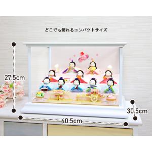 雛人形 ケースケース飾り コンパクト おしゃれ...の詳細画像3