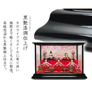 雛人形 ひな人形 コンパクト ちりめん 5人 ...の詳細画像1