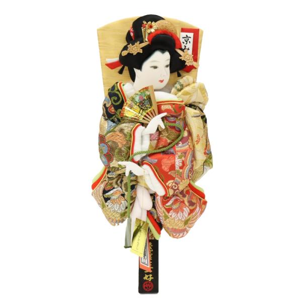 羽子板 羽子板単品 京みやび 13号 高さ42cm 純金鳳凰 匠一好 2024-tst072