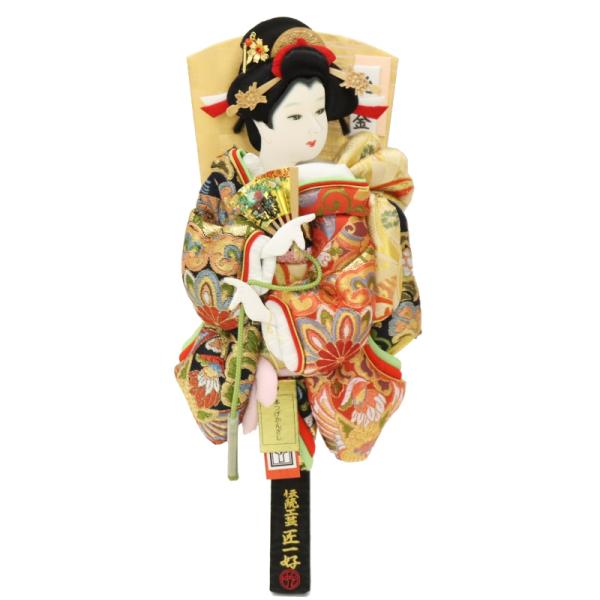 羽子板 羽子板単品 京みやび 13号 高さ42cm 純金鳳凰 純金 匠一好 2024-tst073