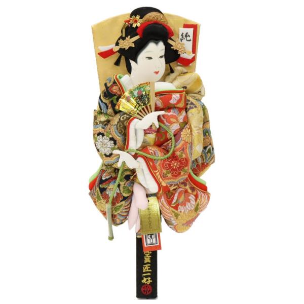羽子板 羽子板単品 京みやび 13号 高さ42cm 純金鳳凰 鳳凰 匠一好 2024-tst074