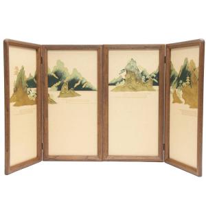 アウトレット品 五月人形屏風単品 25号古代屏風...の商品画像