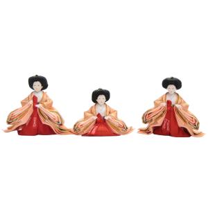 上製 九番親王用持ち物 雛人形 雛道具 新王 持ち物 笏 檜扇 : いち藤