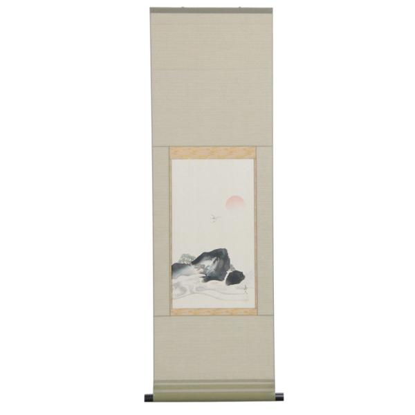 アウトレット品 掛軸縁起画 小名 吉祥図 (筆者：榊原) 22a-ya-2388