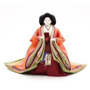 アウトレット品 雛人形 官女単品 有職 京七寸...の詳細画像4