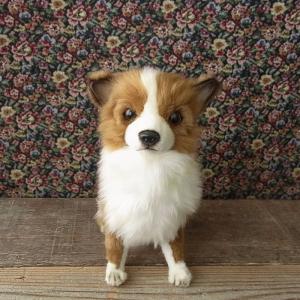 グレイスフル 子犬シリーズ シーズー 立ち 犬 ぬいぐるみ 日本製 三英