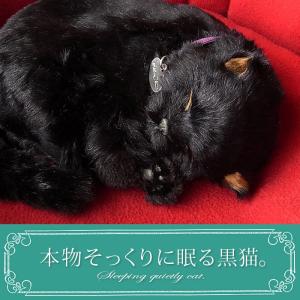 ニニアンドキノ パーフェクトペット (小サイズ) 黒猫 ぬいぐるみ 猫 ねこ ネコ リアル 本物 そっくり 雑貨 動物 アニマル 癒し 動く プレゼント ギフト お祝い